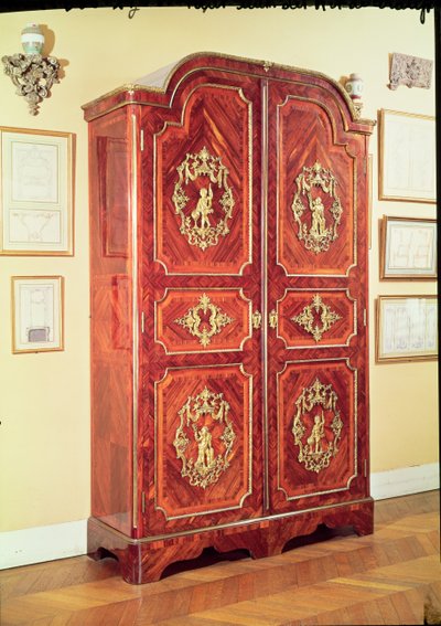 Kleiderschrank im Regency-Stil, 1725-30 von Charles Cressent
